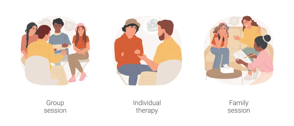 While in treatment, teens will have one-on-one therapy sessions, group therapy sessions, discussions with psychiatrists or doctors about medication, and experiential therapy methods if the center offers them.